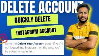 Fastest way to Delete an instagram account in 2024  How to delete Instagram account Permanently