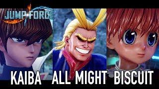 Jump Force – PS4XB1PC – Seto Kaiba All Might Biscuit Krueger DLC