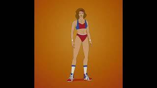 Woman gets muscular Muscles & Mayhem #shorts #musclegrowth #musclegirl #musclewoman