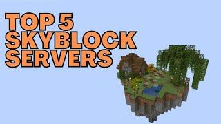 Top 5 Minecraft Skyblock Servers in 2023