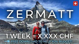 What 1 Week in Zermatt REALLY Costs  Zermatt Hotels Restaurants & Transportation  Free Download