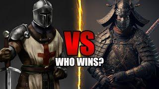 Knight VS Samurai - Who Would Win?  Historical Faceoff
