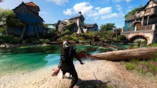 Exquisitely Efficient COMBAT  The Witcher 3  STRONGLY Modded