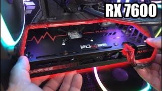 How to install the AMD Radeon RX 7600 Graphics Card in your PC - Sapphire Pulse RX 7600