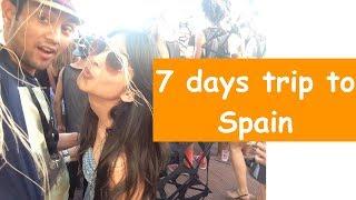 How To Plan Spain Trip From India  7 Days Europe Travel  In Hindi  Desi Couple On The Go