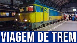 Viajando de Trem Entre AmsterdãPaíses Baixos e BerlimAlemanha