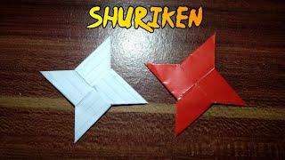 Cara Membuat Shuriken Naruto Dari Kertas