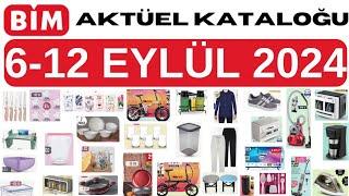 BİM 6-12 EYLÜL 2024 AKTÜEL KATALOĞUELEKTRONİKMUTFAK GEREÇLERİGİYİM #bim#indirim #alışveriş