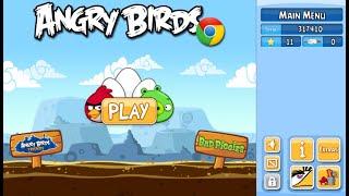 Angry birds Chrome 2.3.1.0 version gameplay