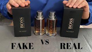 Fake vs Real Hugo Boss The Scent Perfume