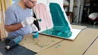 How to build a mould for a winglet