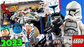 LEGO STAR WARS 2023 CLONE WARS ANTHOLOGY? AHSOKA THE BAD BATCH S2 THE MANDALORIAN S3 & ANDOR SETS?