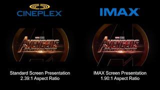 Avengers Infinity War Trailer #1  Standard Screen vs. IMAX Screen Comparison  ItzJonnyFX