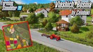 Map Preview - Vlaschich Bosnia by Celobuki  Farming Simulator 22