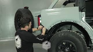 60 Sec. How-To Rear Fender  2021 Ford Bronco  Bronco Nation