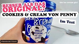 EIGENMARKEN EIS HÄAGEN DAZS VON PENNY?  Cookies & Cream Eis im Test  THE ICE CREAM GIRL