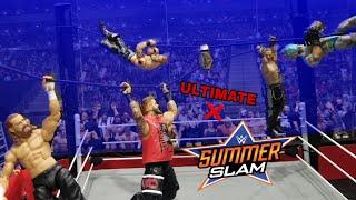 ULTIMATE X HARDCORE WWE ACTION FIGURE MATCH SUMMERSLAM