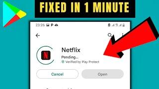 Playstore cant download apps pendingGoogle playstore pending problem FIXED