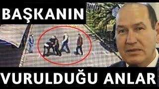 Lastik İş Genel Başkanının vurulduğu kavga kamerada