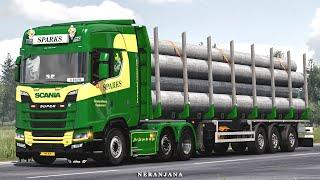 Real Scania S520 V8 Sound  ETS2 Mods v1.39