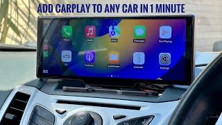 Easily add CarPlay  android auto to any car - Seicane dashcam