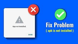 How to solve apk is not installed problem in android