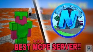 BEST MCPE 1.21+ SERVER?  NepheliaFR