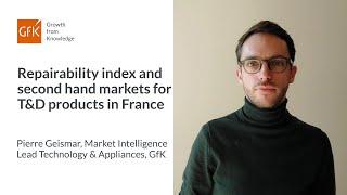 Repairability index and second-hand markets for T&D products in France