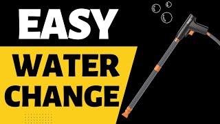 Fish tank water change made EASY  New Tool From Amazon