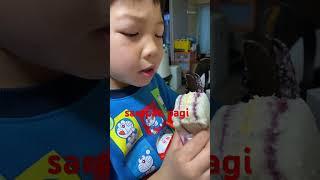 sarapan pagi sandwich blueberry #shortsyoutube #fyp #kehidupandijepang