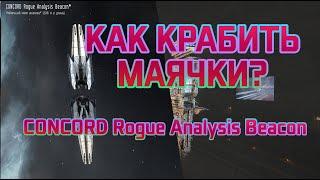 Как крабить маячки.Concord Rogue Analysis Beacon.Eve online