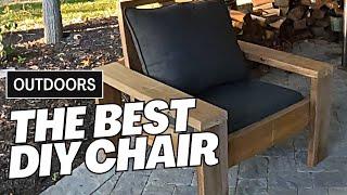 How I Built the BEST DIY Outdoor Chair - Sturdy & Stylish