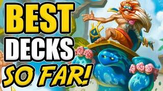 BEST New Decks To Reach Legend  Hearthstone Perils In Paradise Mini-Set