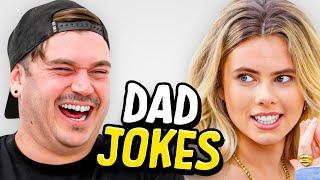 Dad Jokes  Dont laugh Challenge  Matt vs Peyton  Raise Your Spirits