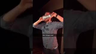 How to shotgun a beer