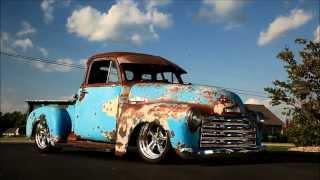 Crazy Horse 1951 Slammed Patina Resotmod 3100 Chevrolet Shop Truck Hot Rod FOR SALE
