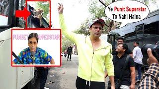 Krushna Abhishek Making Fun Of Puneet Superstar Infront Of Media @ BIGG BOSS OTT Set