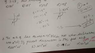 17. How to find true bearing l Magnetic declination l English l GATE 2021