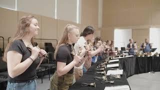 Concert Handbells Performs Rondo Passacaglia by Cynthia Dobrinski  Concordia University Irvine