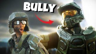 Master Chief Bullies Marine