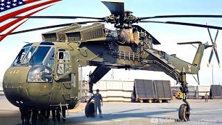 Funny-Looking Yet Unmatched Power Watch the CH-54 Tarhe Skycrane in Action