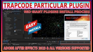 Adobe After Effects 2023 red giant Plugins installation