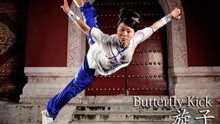 WUSHU TUTORIAL Butterfly Kick