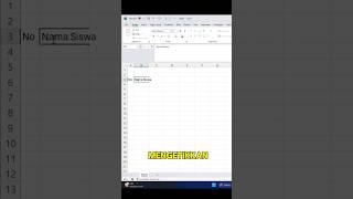 Harusnya tahu dari dulu lebar kolom otomatis microsoft excel #microsoft #excel #office