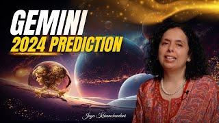 Gemini 2024 Predictions-  मिथुन राशि  How Will Be 2024 For Gemini? Jaya Karamchandani