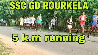 SSC GD running 5 km   SSC GD physical test  vlog_12