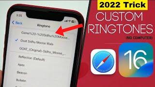 How to Change Ringtone in iPhone  iPhone Me Ringtone Kaise Lagaye  Set CustomAny Ringtone iPhone