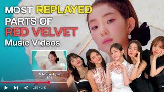 The most replayed parts of Red Velvet MVs