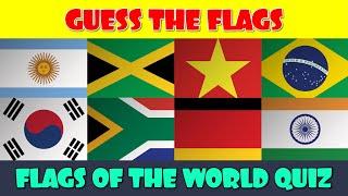 50 Countries Guess the Flag Quiz