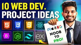 10 Web Development Project Ideas for 2024 Beginners to Advanced  Web Dev Projects for Resume